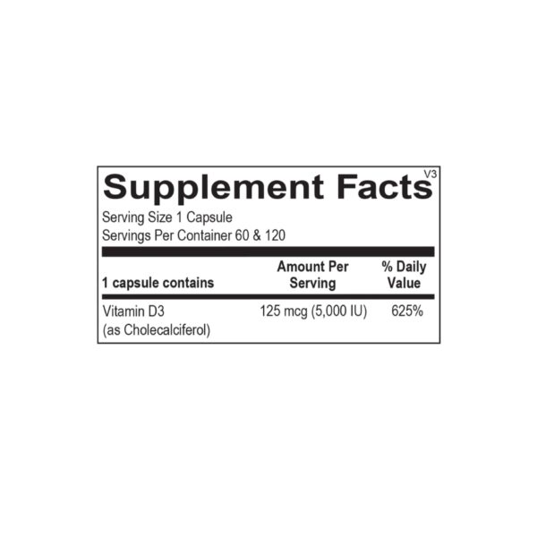 Vitamin D 5000 IU - Image 2