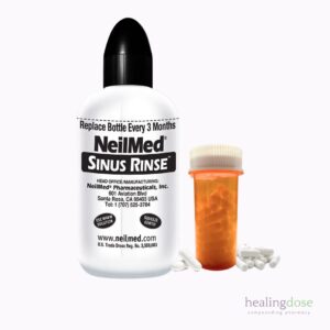 N-Acetylcysteine (NAC) + NeilMed Sinus Rinse