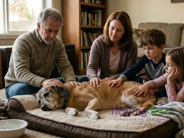 Veterinary low dose naltrexone may support comfort and quality of life for dogs with cancer.